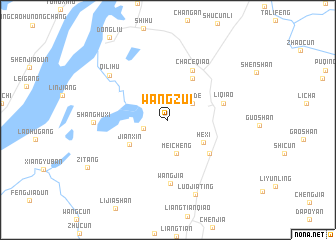 map of Wangzui