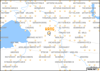 map of Wang