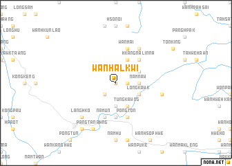 map of Wān Hal-kwi