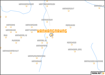 map of Wān Hāngnawng