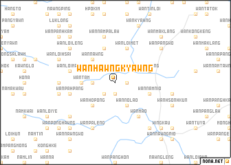 map of Wān Hawngkyawng