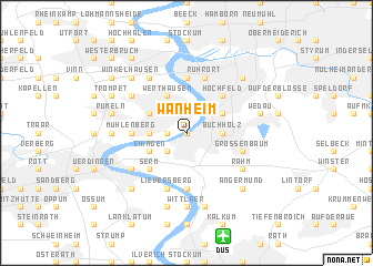 map of Wanheim