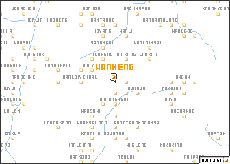 map of Wān Heng