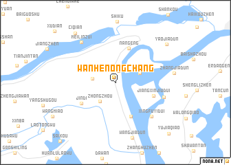 map of Wanhenongchang
