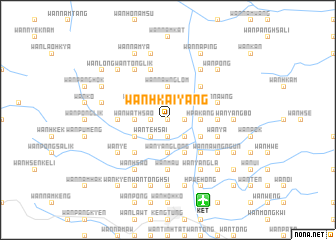 map of Wān Hkai-yang