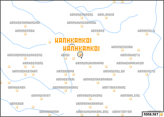 map of Wān Hkamkoi