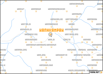 map of Wān Hkampaw
