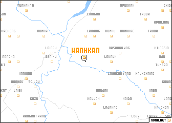 map of Wanhkan