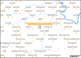 map of Wān Hkawkhsang