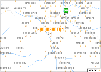 map of Wān Hkawntūm