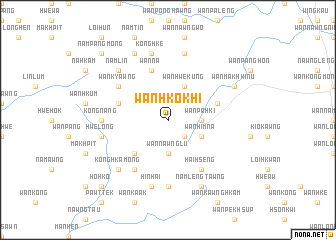 map of Wān Hkokhi