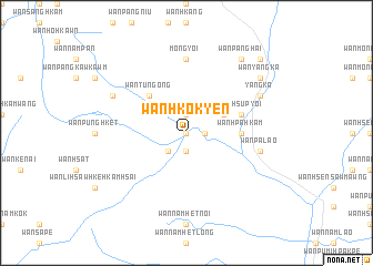 map of Wān Hko-kyen