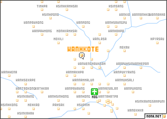 map of Wān Hkö-tē