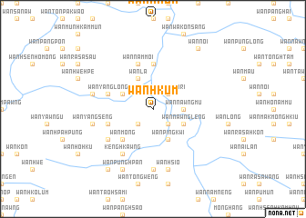 map of Wān Hkūm