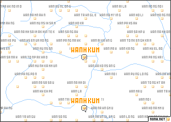 map of Wān Hkūm