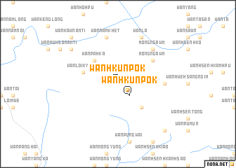 map of Wān Hkūnpōk