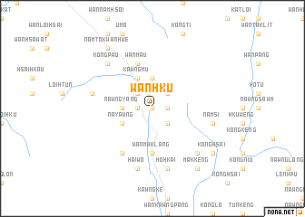 map of Wān Hku