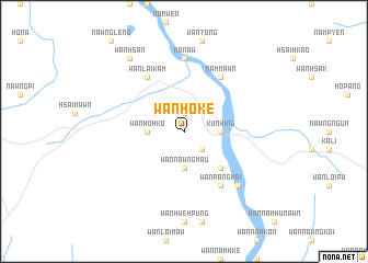 map of Wān Ho-ke