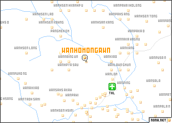 map of Wān Ho-möng-awn