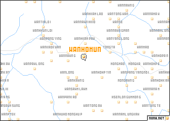 map of Wān Ho-mün