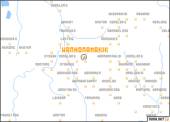 map of Wan Ho-nā-mak-ik