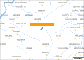 map of Wān Ho-namnang