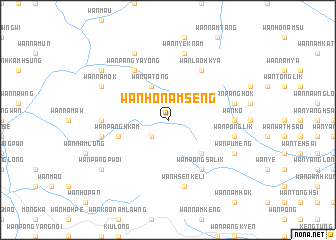 map of Wān Ho-namsēng