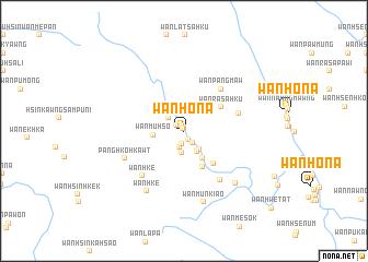 map of Wān Ho-nā