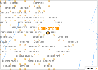 map of Wān Ho-tang