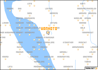 map of Wān Ho-to