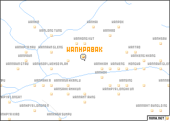 map of Wān Hpa-bak