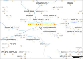 map of Wān Hpya-hunghsa