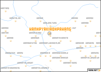 map of Wān Hpya-kiao-hpa-wang