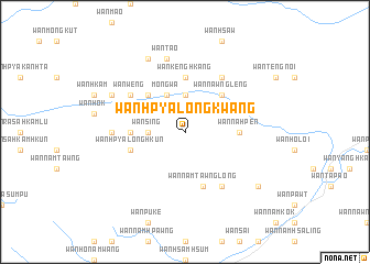 map of Wān Hpya-longkwang