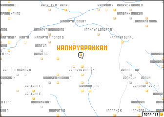 map of Wān Hpya-pa-hkam