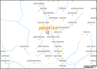 map of Wān Hpyen