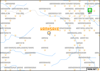 map of Wān Hsa-kè