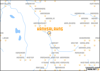 map of Wān Hsa-lawng