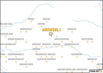 map of Wān Hsa-li