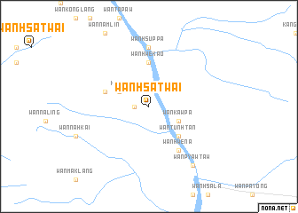 map of Wān Hsa-twai