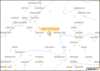 map of Wān Hsa-wa