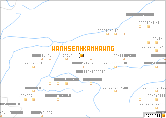 map of Wān Hsenhkamhawng