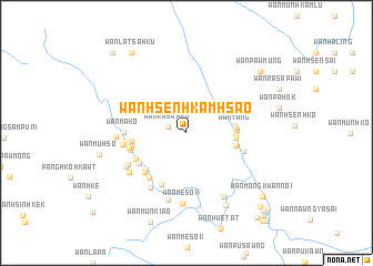 map of Wān Hsenhkamhsao