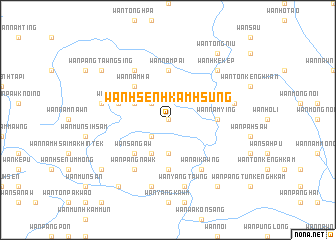 map of Wān Hsenhkamhsūng