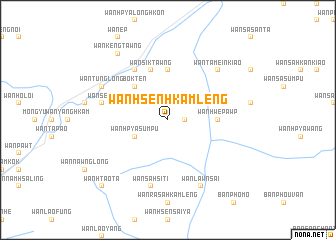 map of Wān Hsenhkamleng