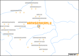 map of Wān Hsenhkamlü