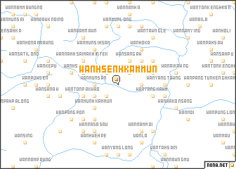 map of Wān Hsenhkammun