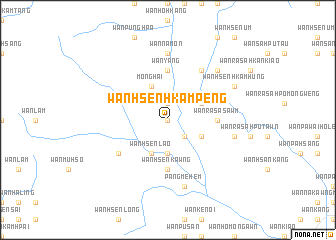 map of Wān Hsenhkampeng