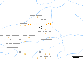 map of Wān Hsenhkamten