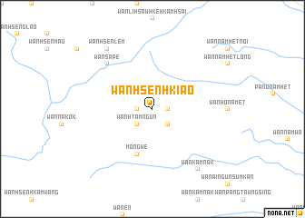map of Wān Hsenhkiao